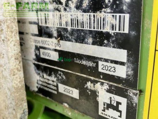 Grada de disco - Amazone - catros+ 6002-2 pro+dosimat dmx