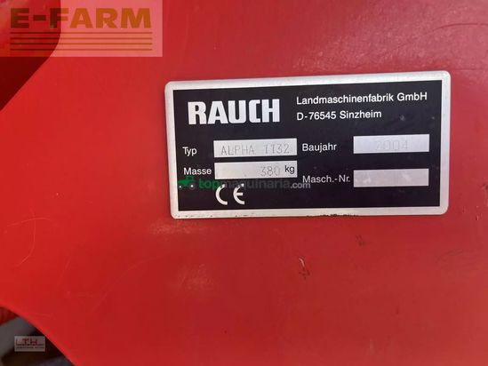 Esparcidor - Rauch - alpha 1132
