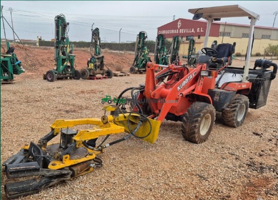 EQUIPO KUBOTA R420 CON MOTOR DEUTZ 150CV 
