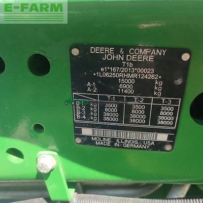 Tractor agrícola - John Deere - 6250r
