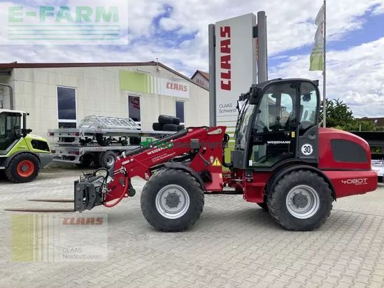 Minicargadora - Weidemann - 4080 t inkl. palettengabel