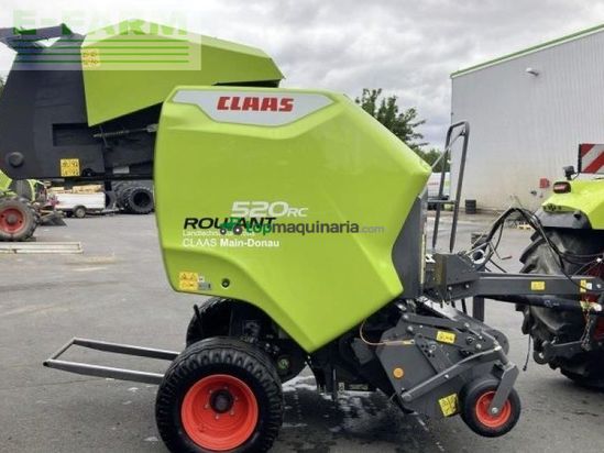 Empacadora gigant - Claas - rollant 520 rc