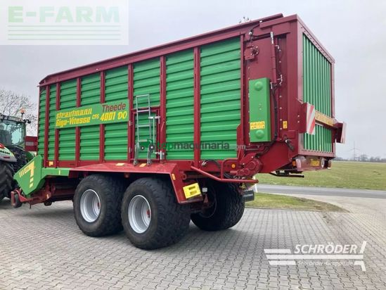 Remolqu agrícola - Strautmann - giga vitesse cfs 4001 do