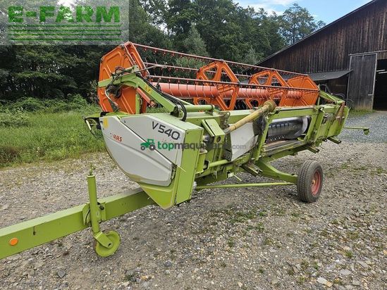 Cabezal - Claas - v540 vario + transportwagen