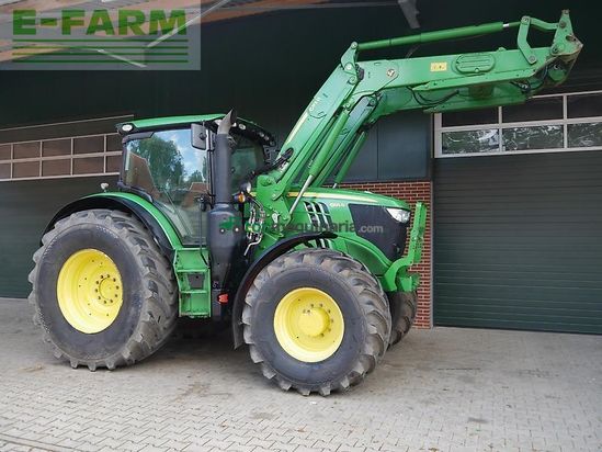 Tractor agrícola - John Deere - 6195r ap + frontlader