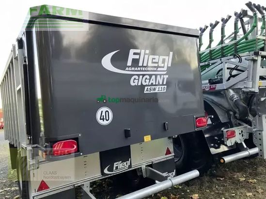 Cinta transportadora de forraje - Fliegl - gigant asw 110 tandem