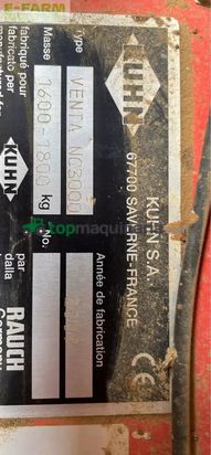 Combinado de siembra - Kuhn - disques