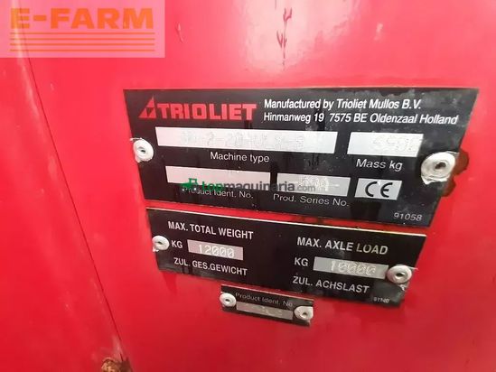 Remolqu esparcidor - Trioliet - 2 2000