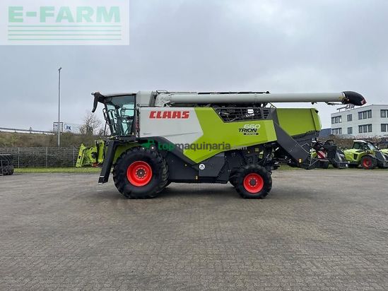 Cosechadora de Cereal - Claas - trion 660 montana