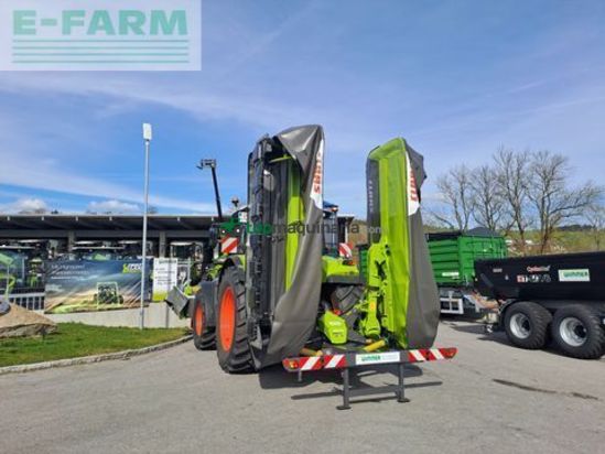 Cortacésped manual - Claas - disco 8500 - heckmähwerk 8,3m (butterfly)