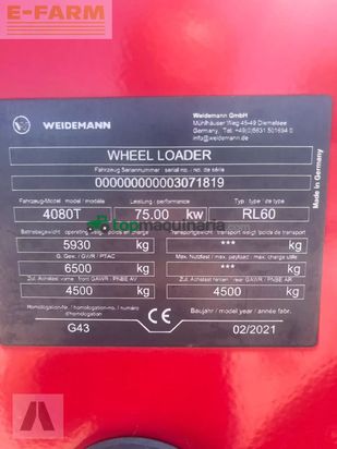 Telescopica - Weidemann - 4080t