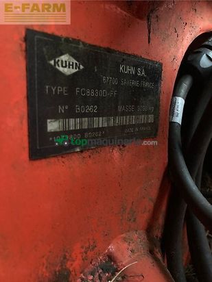 Cortacésped manual - Kuhn - fc 8830 d