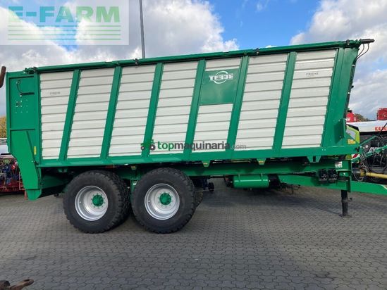 Remolqu agrícola - Tebbe - st 500 tandem silotrailer