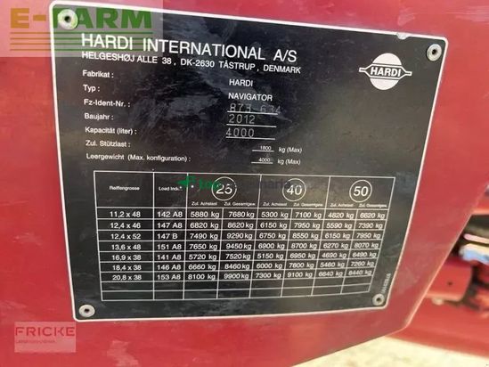 Atomizador - Hardi - navigator 4000