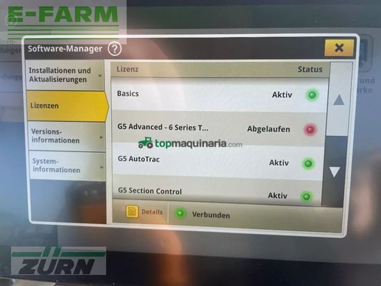 Tractor agrícola - John Deere - 6r195/ 6r 195 garantie 02/2028