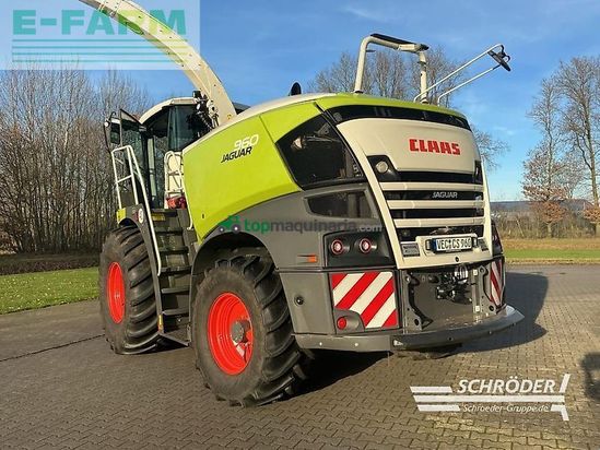 Cosechadora de Cereal - Claas - jaguar 960 + orbis 900 + pickup 300