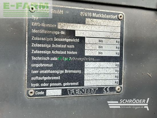 Tractor agrícola - Fendt - 312 vario tms