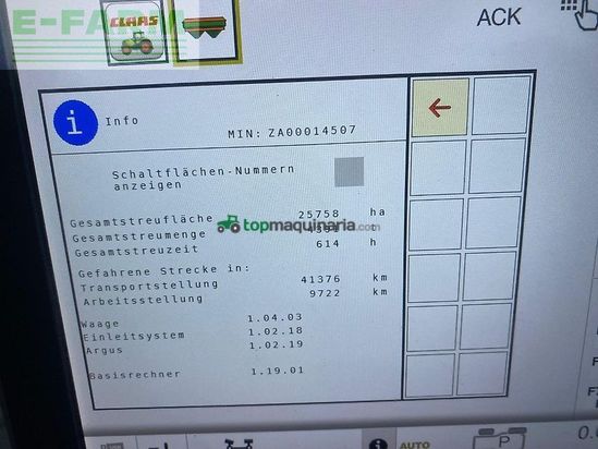 Esparcidor - Amazone - za-ts 4200 profis hydro mit argustwin