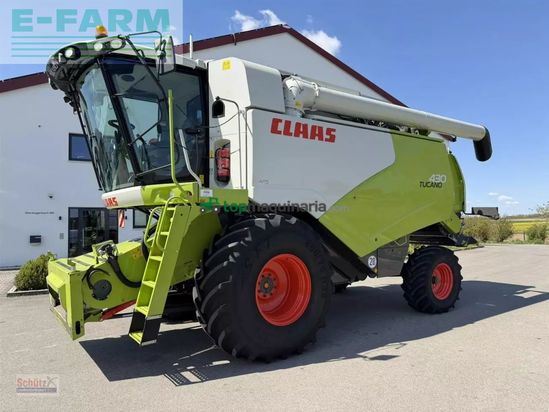 Cosechadora de Cereal - Claas - tucano 430 3d obenentleerung v560 top