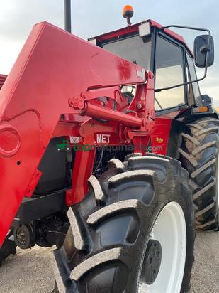 Tractor agrícola - Valmet - 555-4 con pala 