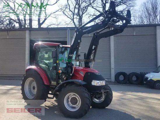 Tractor agrícola - Case IH - farmall 65 a + frontlader quicke x 2 s