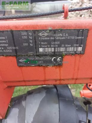 Rastrillo - Kuhn - ga 6620