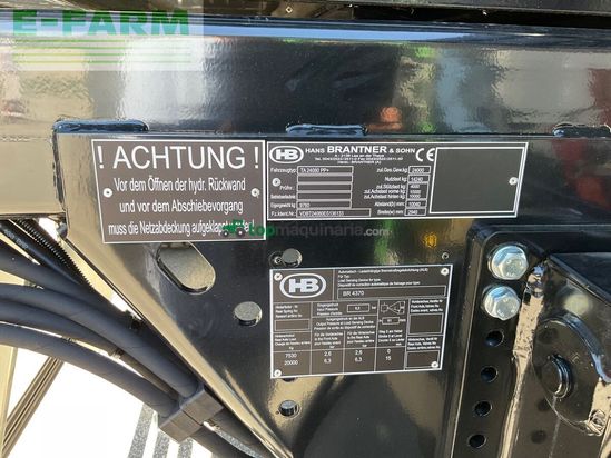 Cinta transportadora de forraje - Brantner - ta 24080 power-push plus