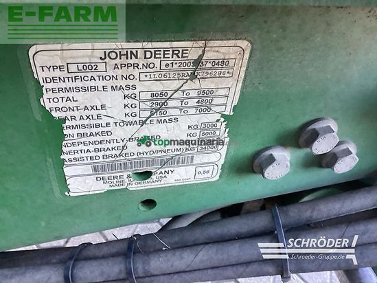 Tractor agrícola - John Deere - 6125 r