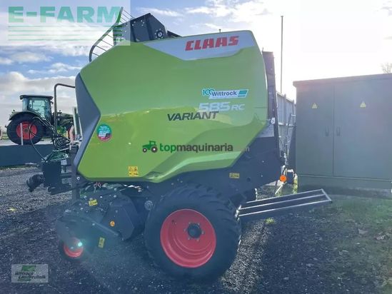 Empacadora gigant - Claas - variant 585 rc