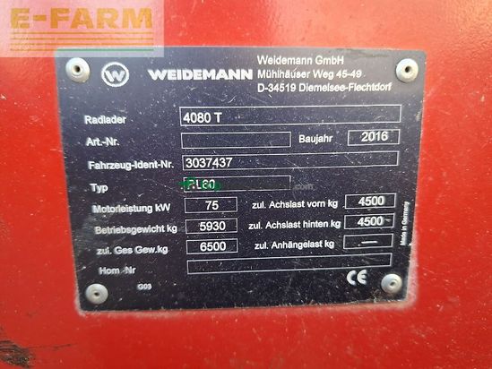 Telescopica - Weidemann - 4080 t