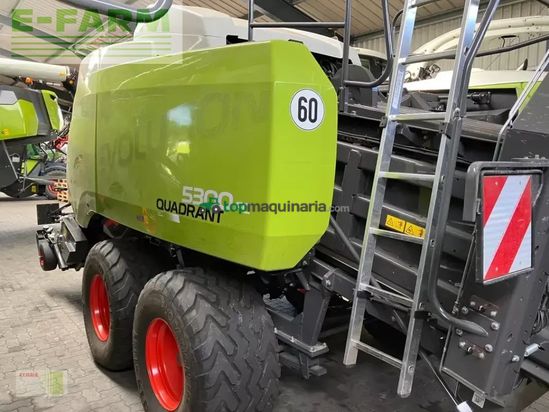 Empacadora gigant - Claas - quadrant 5300 evolution fc tandem