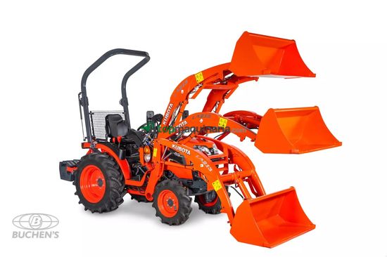 Tractor agrícola - Kubota - b1-181 frontlader