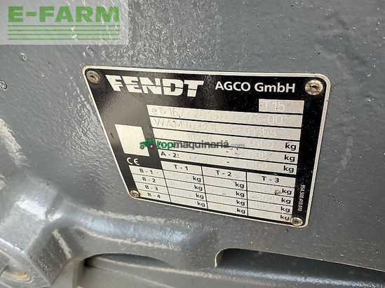 Tractor agrícola - Fendt - 720 profi plus tractor (st26896)