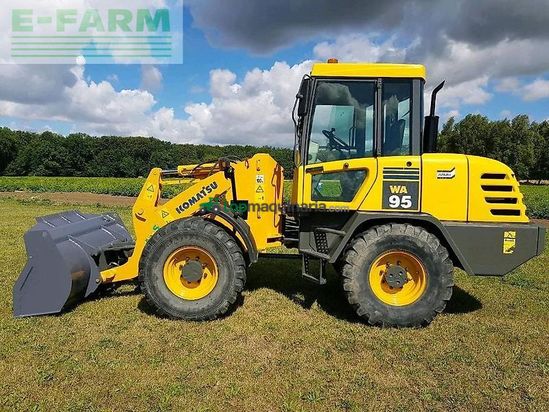 Minicargadora - Komatsu - wa-95/3. schaufel-palettengabel