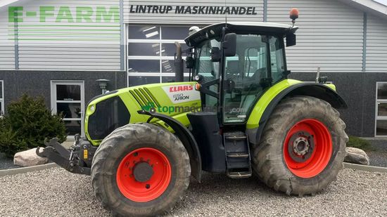 Tractor agrícola - Claas - arion 650 cebis med frontlift