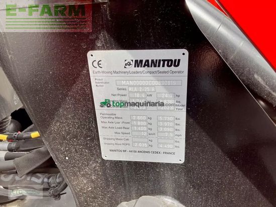 Telescopica - Manitou - manitou mla2-25