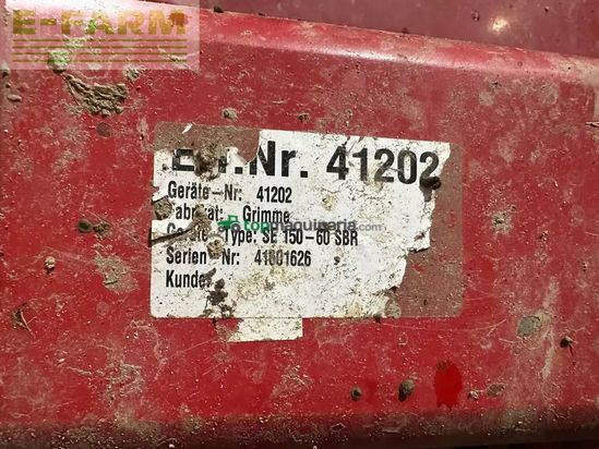 Cosechadora - arrancadora de patata - Grimme - se 150 - 60 ub