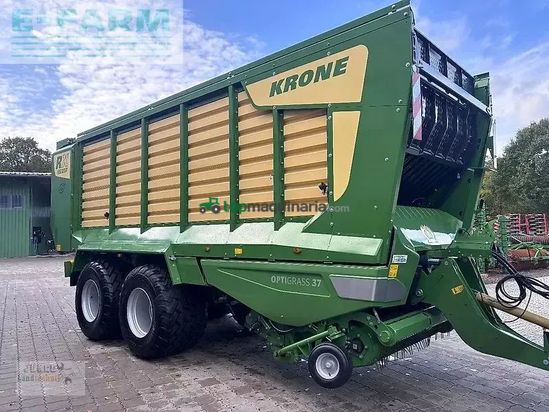 Remolqu agrícola - Krone - rx 370 gd optigrass