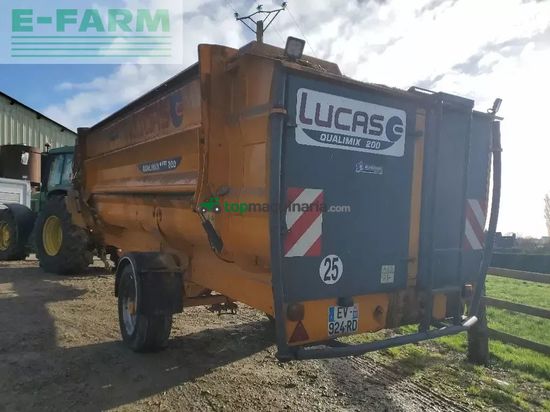 Remolqu esparcidor - Lucas - qualimix 20 plus pro 200