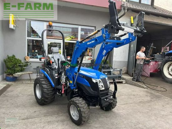 Tractor agrícola - Solis - 26 schaltgetriebe + frontlader alö c09s,