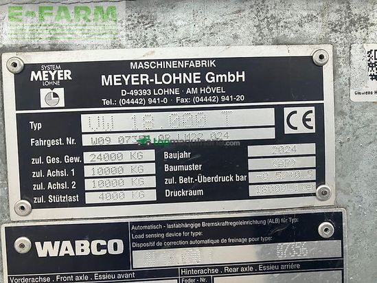 Cuba de purin - Meyer-Lohne - rekordia farmer 18.000 ltr.