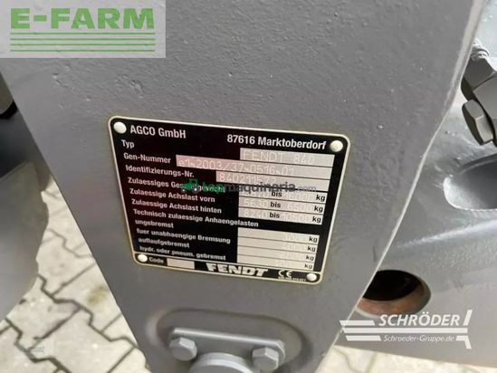 Tractor agrícola - Fendt - 824 vario s4 profi plus