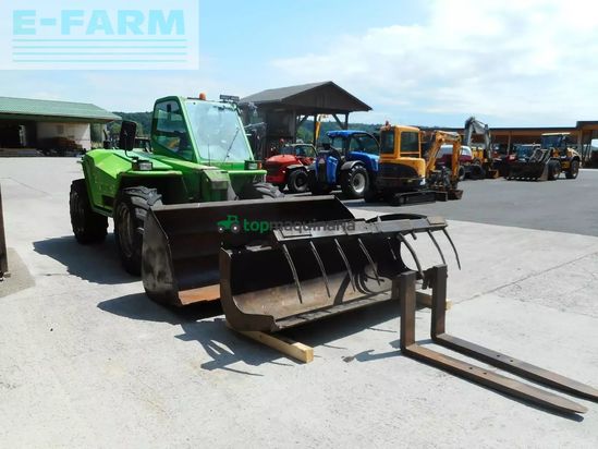 Telescopica - Merlo - p33.7kt mit schaufel + greiferschaufel + gabel