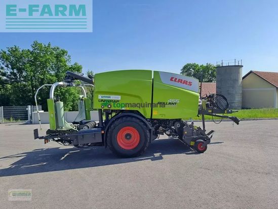 Empacadora gigant - Claas - rollant 455rc uniwrap -wickelkombination