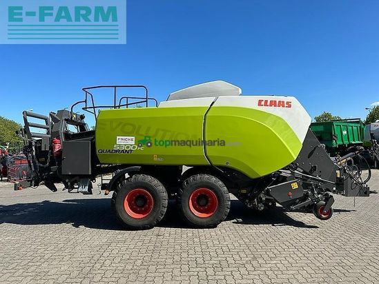 Empacadora gigant - Claas - quadrant 5300 evolution fc tandem