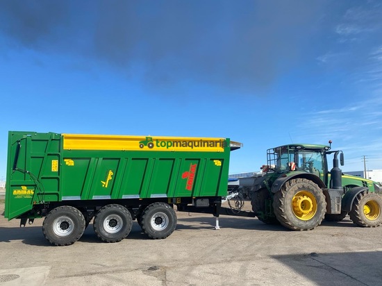 REMOLQUE ANIBAL REYMA EXPULSER TA-7100 TRIDEM