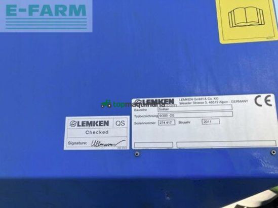 Sembradora - Lemken - zirkon 10 + solitair 9 d