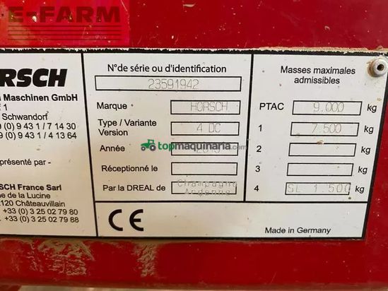Sembradora directa - Horsch - pronto 4 dc