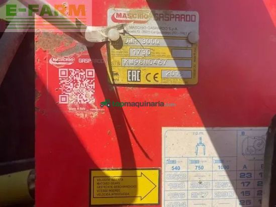 Grada rotativa - Maschio - dmr 3000 combi