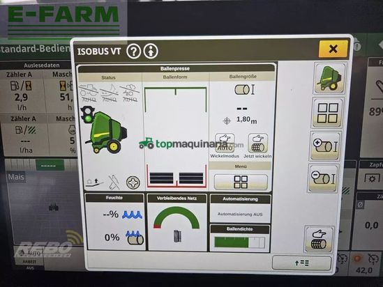 Empacadora gigant - John Deere - v462m